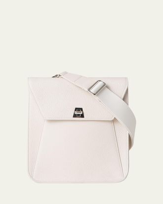 Akris Anouk Little Leather Crossbody Messenger Bag