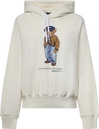 Polo Ralph Lauren Knit Sweatshirt - female - Polo Ralph Lauren - Hoodies - White - 2XS - Sweatshirts & Hoodies