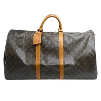 Louis Vuitton Pre-owned Keepall 60 Boston Bag - unisex - Louis Vuitton Vintage - Vintage Weekend Bags - Brown - ONE SIZE - Pre-owned