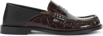 Loewe Campo Flap Back Loafers