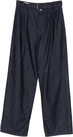 Dries Van Noten Preaches Belted Pleated Jeans