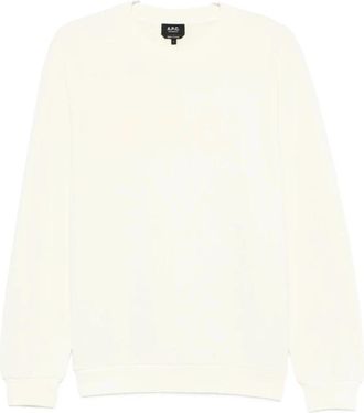 A.P.C. Sweatshirts - Heren - Sweatshirts - Wit - L - Hoodies & sweatvesten