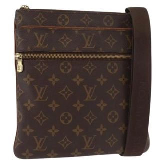 Louis Vuitton Pre-owned Cross Body Bags, female, Brown, Size: ONE SIZE Pre-owned Monogram Canvas Shoulder Bag