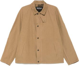 Barbour Beige Shirt Collar Jacket
