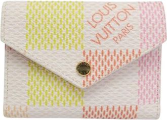 Louis Vuitton Pre-owned Damierlicious Victorine Portemonnee - Dames - Vintage Accessoires - Veelkleurig - ONE Size - Leer - Vintage
