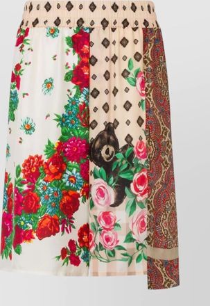 Moschino silk tailored shorts