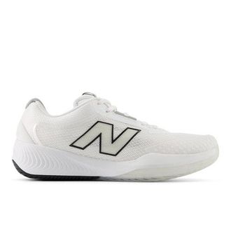 New Balance Womens FuelCell 996v6 in White/Black/Red Synthetic, size 4.5 Narrow