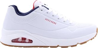 Skechers Stijlvolle Trainor Sneaker voor Mannen - Heren - Sneakers - Wit - 42 EU - Schoenen