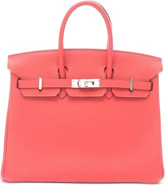 Herm&egrave;s Borsa a mano Birkin 25 2014 - Rosso