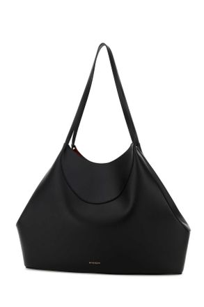 Givenchy Womens Black Leather Medium Facet Shopping Bag Borse A Mano