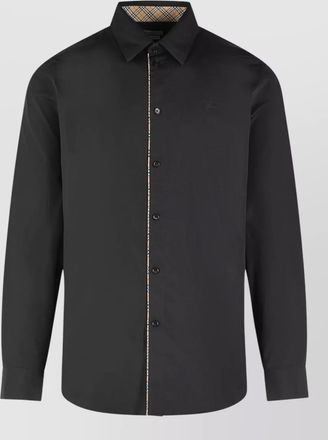 Burberry cotton long-sleeve shirt