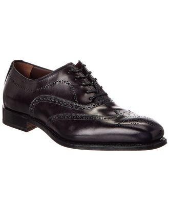 Ferragamo Poveda Leather Oxford