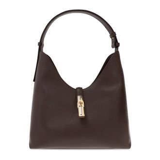 Furla Shoulder Bags, female, Brown, Size: ONE SIZE Goccia Medium Shopper Bag
