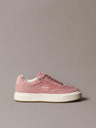 Calvin Klein Signature Sportschoenen Van Su&egrave;de En