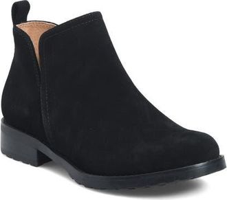 S&ouml;fft Beatrice Bootie in Black Suede at Nordstrom, Size 8.5