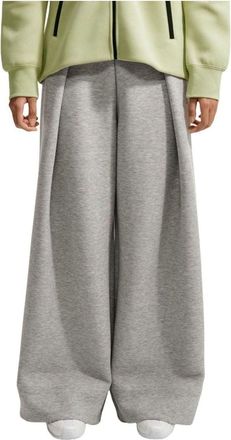 Nike (WMNS) Nike NSW Tech Fleece High-Waisted Pleated Pants Asia Sizing Dark Grey Heather FV8053-063