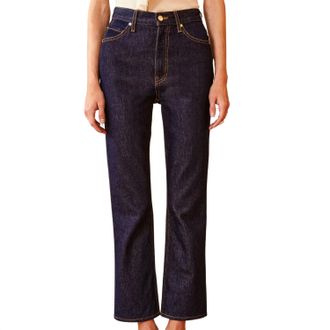 Ulla Johnson Womens The Cropped Agnes Jean In Tigris