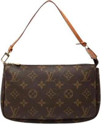 Louis Vuitton Pre-owned Shoulder Bags, female, Brown, Size: ONE SIZE Pre-owned Pochette Accessoires