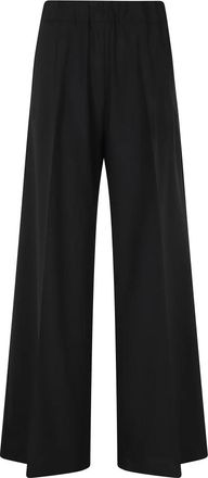 Semicouture Wide Broeken - Dames - Wijde Broeken - Zwart - L - Broeken