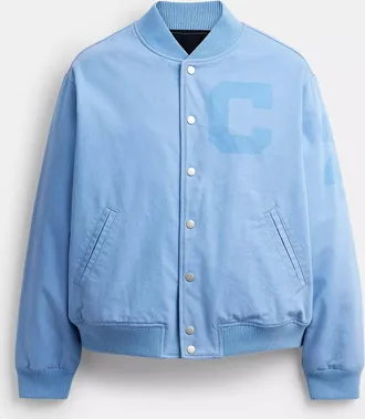 Coach Canvas Varsity Jacket
