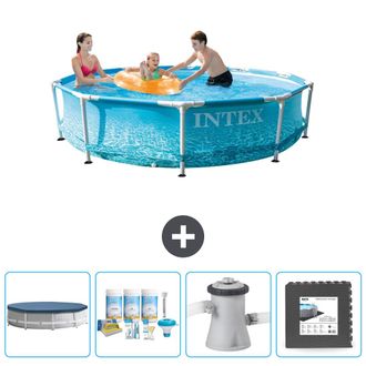 Intex Piscina Con Estructura Redonda - 305x76 Cm - 7-piezas Scb3