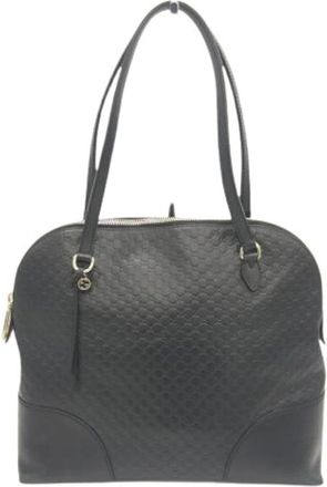 Gucci Pre-owned Shoulder Bags, female, Black, Size: ONE SIZE Pre-owned Vintage Shoulder Bag