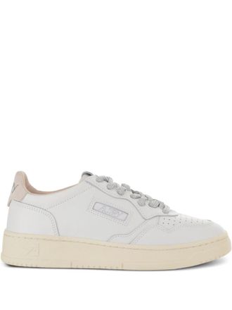 Autry White Lace Up Sneakers