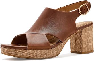 S&ouml;fft Liv Womens Sandals Golden Brown : 8.5 M (B), Leather