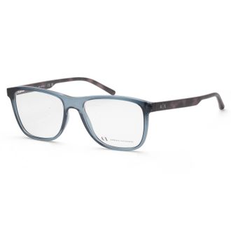 A|X Armani Exchange Mens 54 mm Blue Opticals