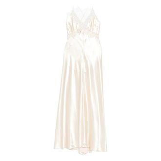 Alberta Ferretti Dresses Neutral, White