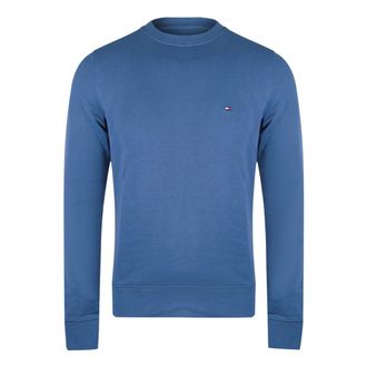 Tommy Hilfiger Heren Faded Crew Neck Sweatshirt (Blauw)