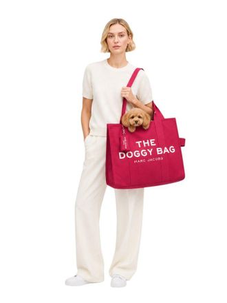 Marc Jacobs Cotton Tote Bag - Pink
