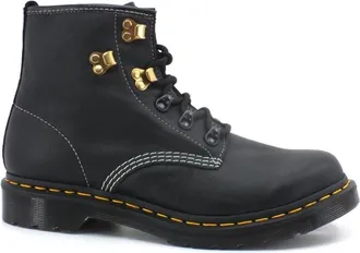 Dr. Martens 101 Veterboot - Dames - Veterlaarzen - Zwart - 37 EU - Leer - Schoenen