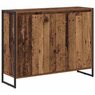 vidaXL Armario Auxiliar Madera Vieja 96,5 X 30 X 75 Cm Vidaxl