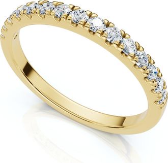 Pompeii3 1/3Ct Stackable Womens Diamond Wedding Anniversary Ring 14k Gold or Pt