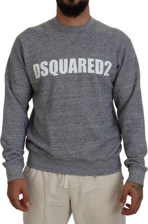 Dsquared2 Dsquared&sup2; Crystal Embellishment Men Pullover Mens Sweater (Pre-Owned)