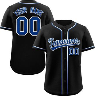 Generic Baseball Jersey Custom Stitched/Printed Sports T-Shirts Personalised Namen Number Team Name Logo Jerseys Customise Baseball Uniform Moisture Wicking A