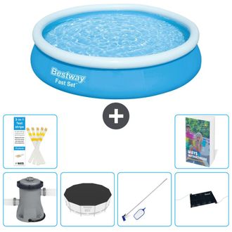 Bestway Piscina Bestway Fast Set Redonda - 366x76 Cm - 7-piezas S241
