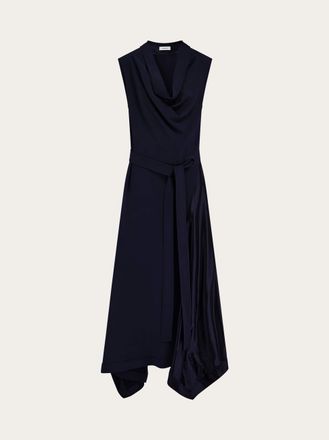 Ferragamo Women Asymmetric dress Blue