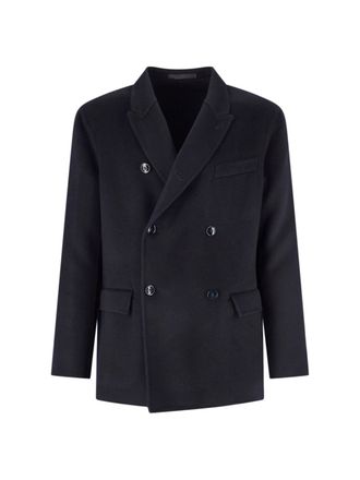 Giorgio Armani Blazer Doppiopetto In Cashmere