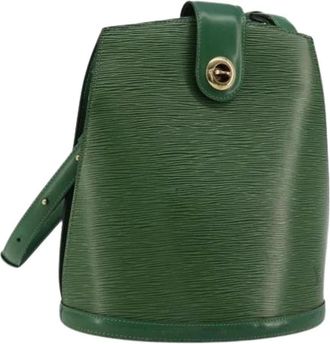 Louis Vuitton Pre-owned Bucket Bags, female, Green, Size: ONE SIZE Pre-owned Bucket Bag