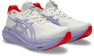 Asics Laufschuh ASICS GEL-NIMBUS 27 TOKYO, Damen, Gr. 43,5, lila (cream, edo lila), Textil, Schuhe Laufschuh