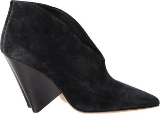 Isabel Marant Womens suede Adenn Ankle Boot (Authentic Pre-Loved)