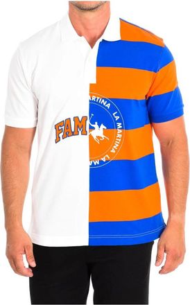 La Martina Polo met korte mouwen - Heren - T-shirts - Veelkleurig - L - Katoen - Tops