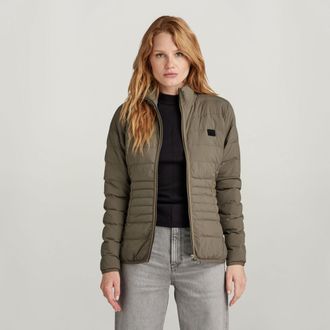 G-Star Lichtgewicht Gewatteerd Packable Jack - Bruin - Dames