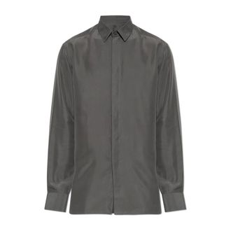 Tom Ford Camisa de Algod&oacute;n - Shirts - Hombre - Gris - 3XL