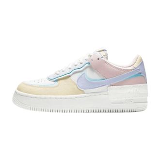 Nike Fitness, Dames, Veelkleurig, 36 1/2 EU, Leer, Air Force 1 Shadow Pastel