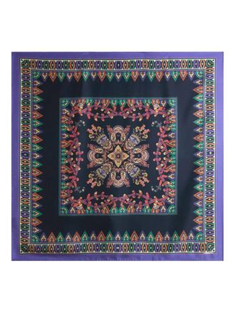 Etro silk scarf - Nero