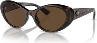 Versace 4455U Sole - Stylish and Trendy - Dames - Zonnebrillen - Bruin - 52 MM - Accessoires