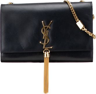 Saint Laurent Pre-owned Womens Kate Chain Bag - Black Leather - One Size